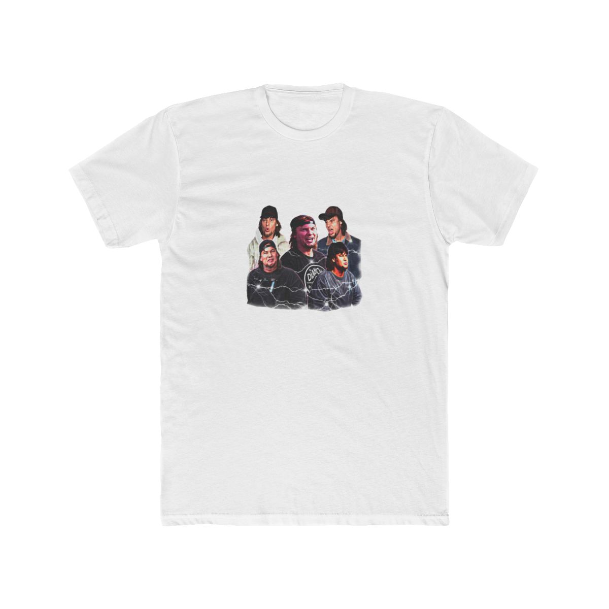 Black T Shirt with a band graphic and the text "Theo Don Libra". The design is pink and white, with "Shirt" at the bottom. The shirt is made of a soft material, suitable for casual wear