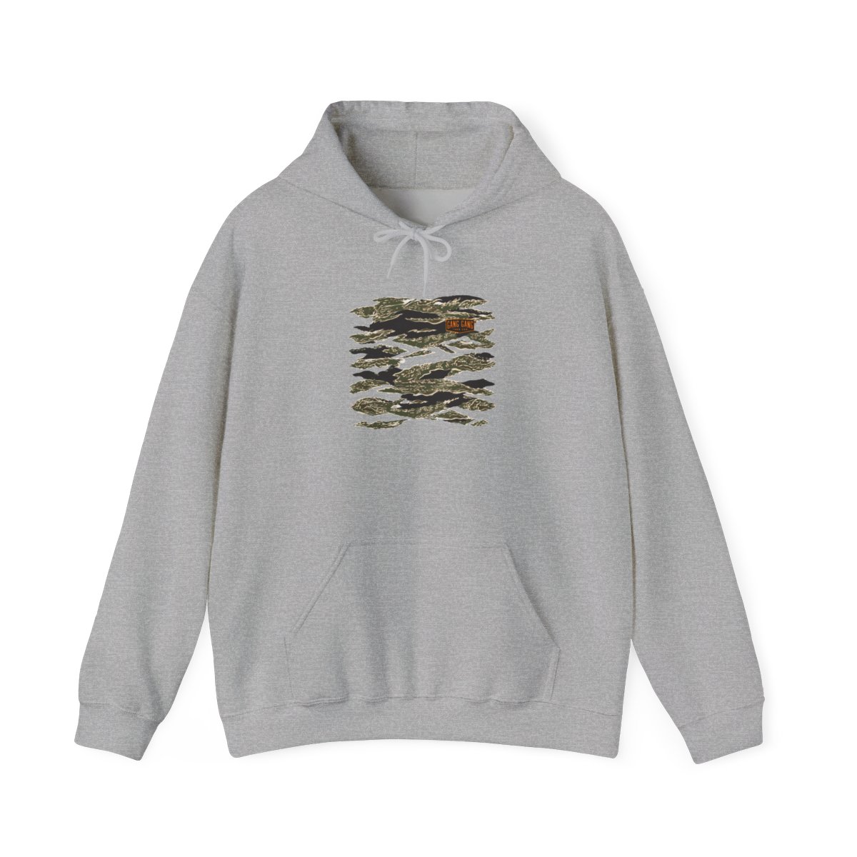 Gang Gang Patch Tiger Camo Hoodie